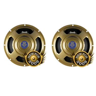 PAIR PACK (x2) Celestion G10 GOLD 8ohm 10" Guitar Speakers - Click Image to Close